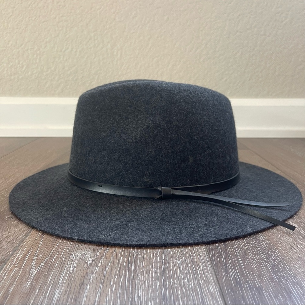 Black Fedora Hat Wool - image 6